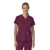 C13210 Carhartt Force Cross-Flex Flex Panel V-Neck Women's Top