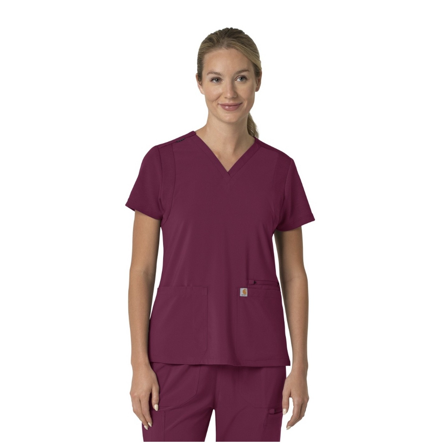 C13210 Carhartt Force Cross-Flex Haut avec Panneaux Extensibles pour Femmes