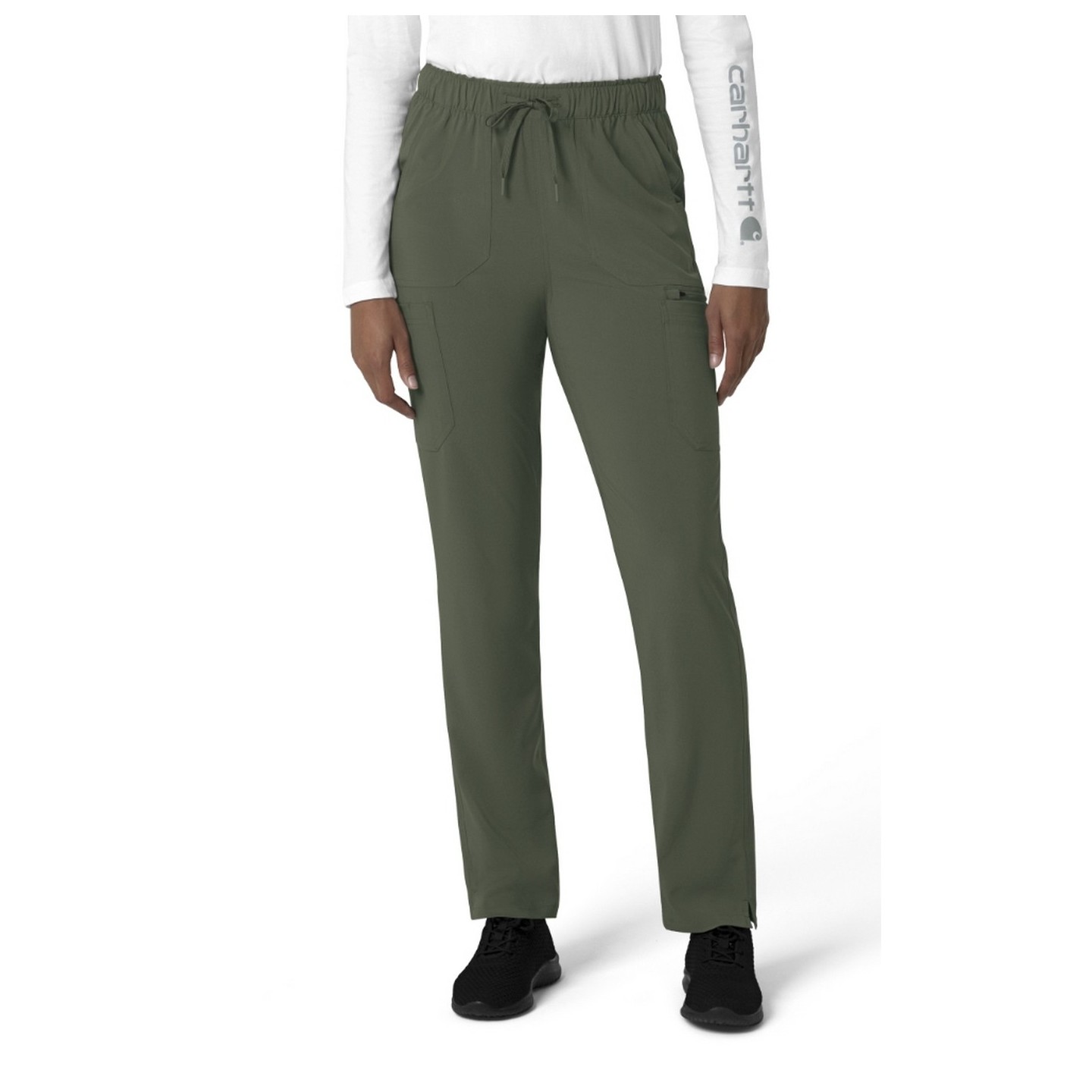 C53210P Petite Carhartt Force Cross-Flex Women's Straight Leg Cargo Pant