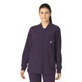 C82210 Carhartt Force Cross-Flex Women's Snap Front Shirt Jacket