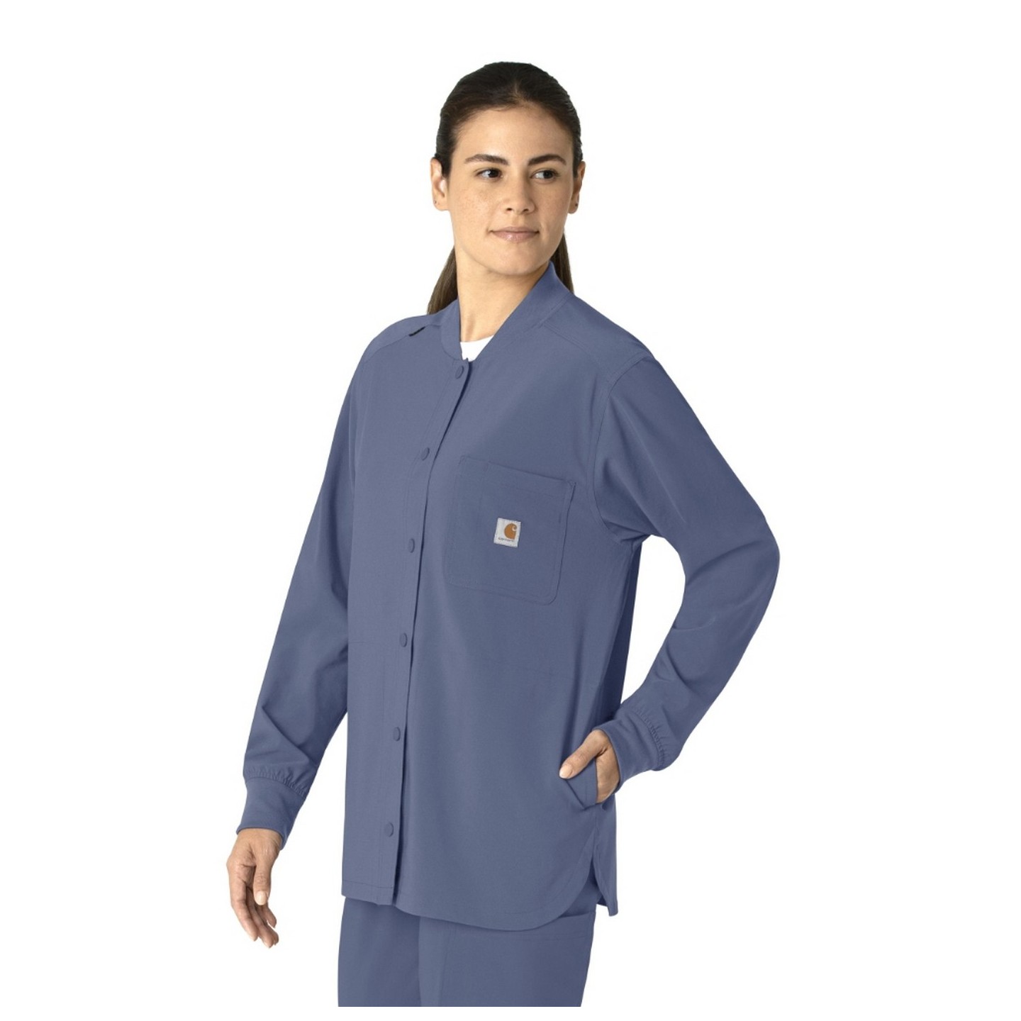 C82210 Carhartt Force Cross-Flex Veste de Chemise à Encoche Avant pour Femmes