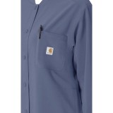 C82210 Carhartt Force Cross-Flex Women's Snap Front Shirt Jacket
