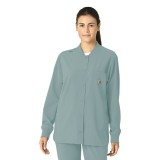 C82210 Carhartt Force Cross-Flex Women's Snap Front Shirt Jacket