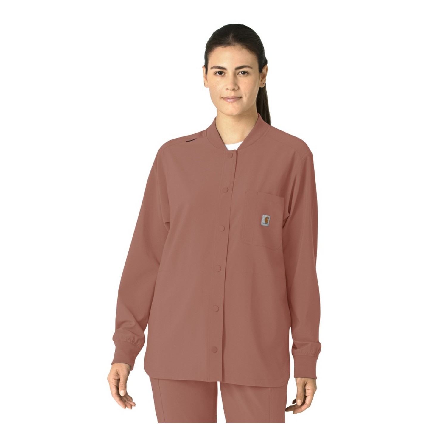C82210 Carhartt Force Cross-Flex Veste de Chemise à Encoche Avant pour Femmes
