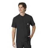 C16310 Carhartt Cross-Flex Men's Henley Scrub Top