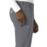 C56410 Carhartt Cross-Flex Pantalons à Jambe Droite pour Hommes avec 7 Poches