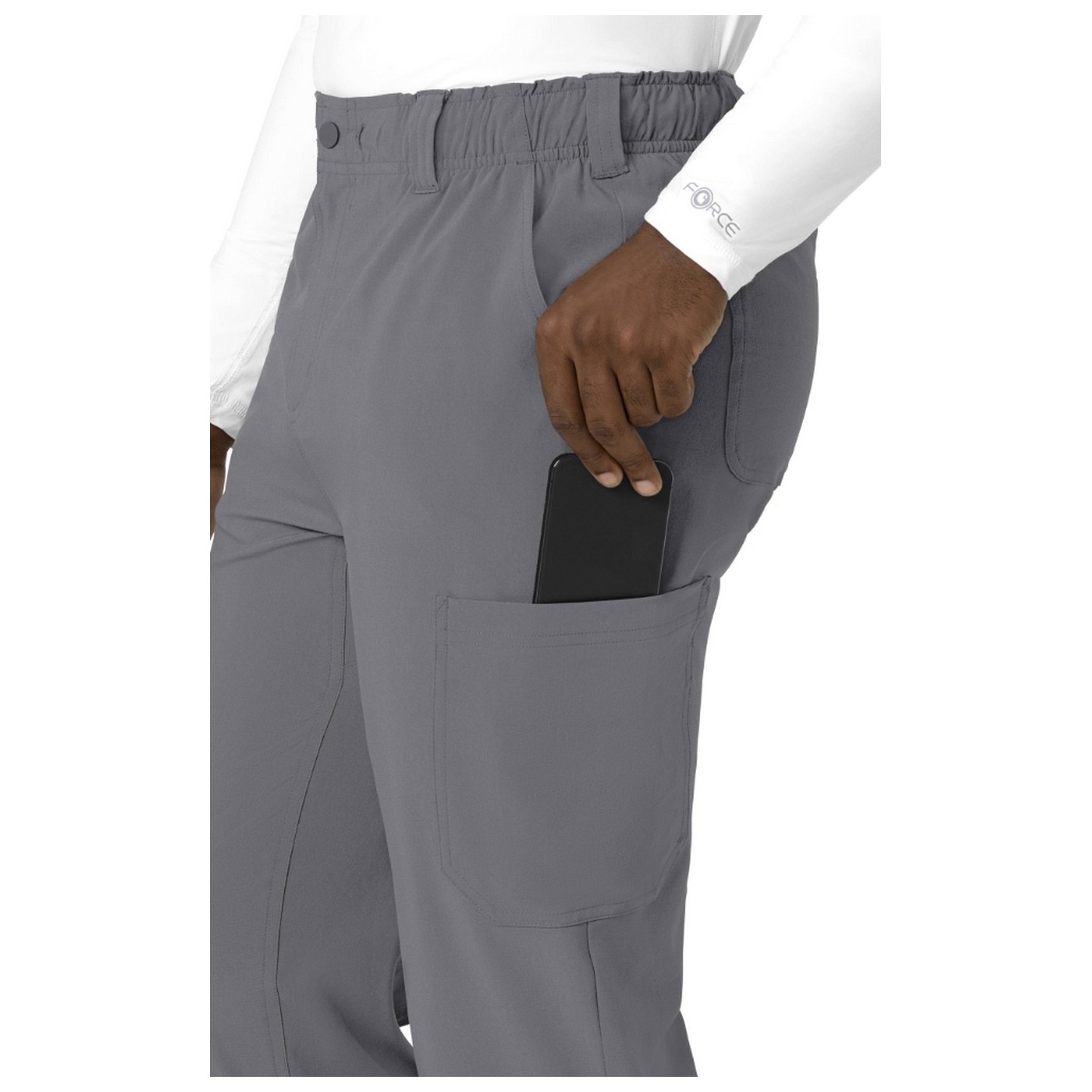 C56410 Carhartt Cross-Flex Men's Straight Leg 7 Pocket Scrub Pants