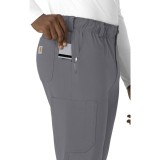 C56410 Carhartt Cross-Flex Men's Straight Leg 7 Pocket Scrub Pants