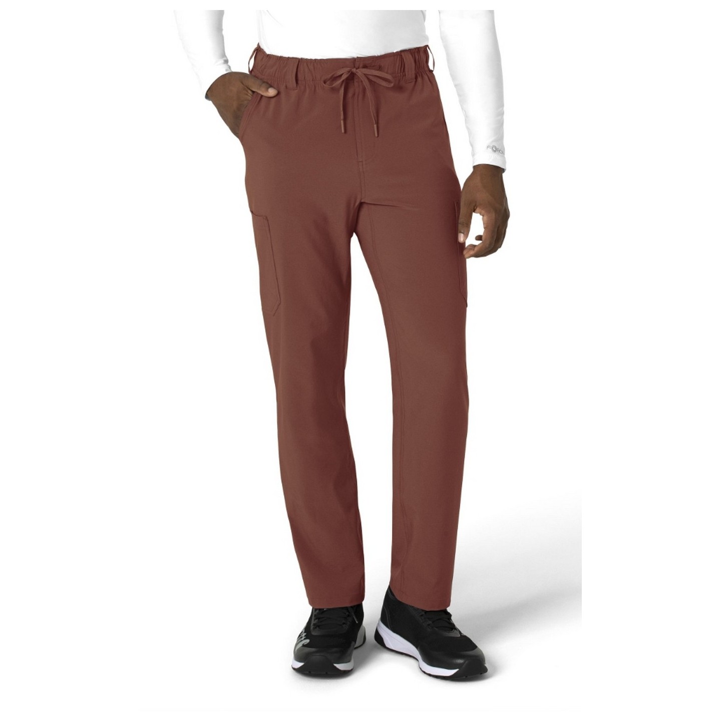 C56410 Carhartt Cross-Flex Men's Straight Leg 7 Pocket Scrub Pants