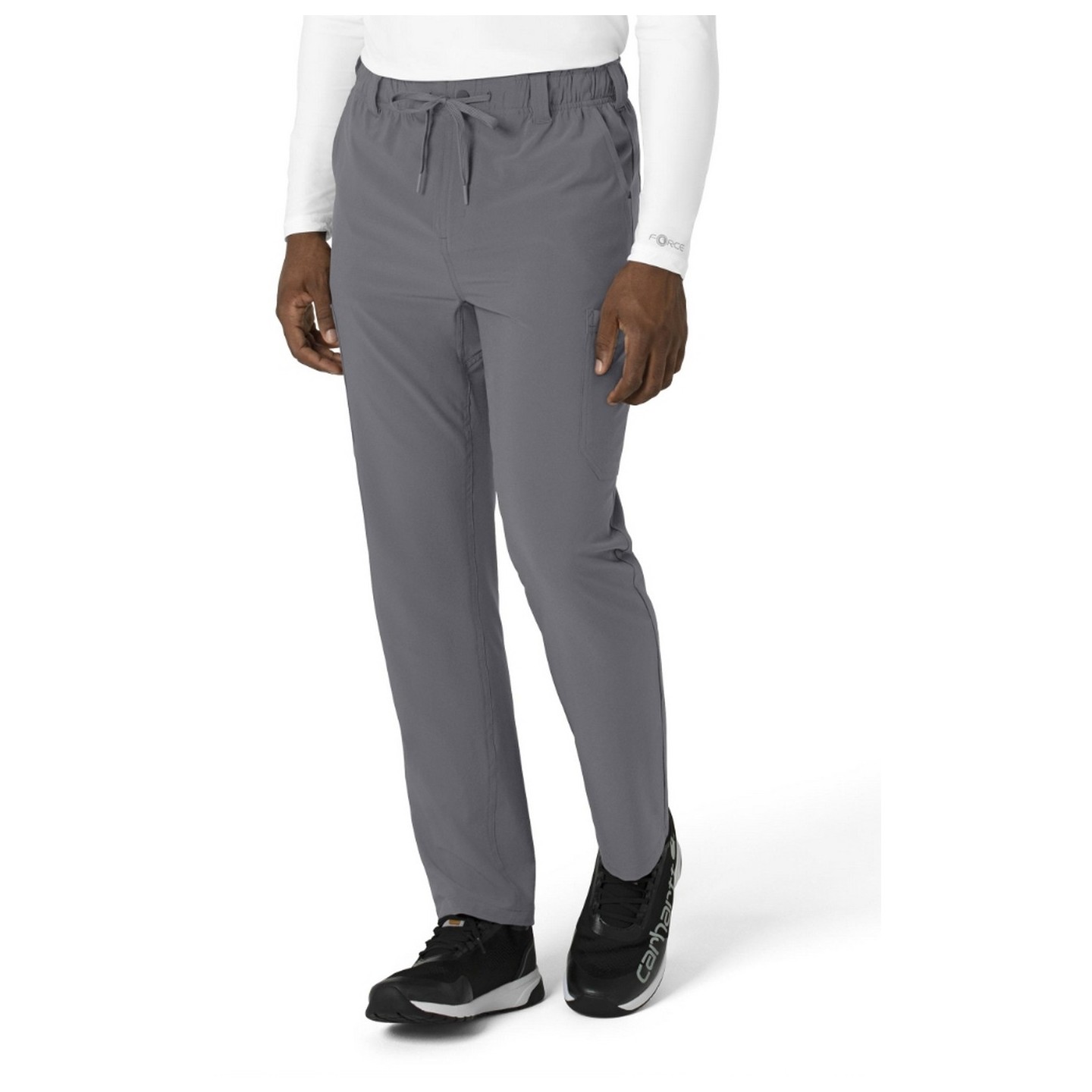C56410 Carhartt Cross-Flex Pantalons à Jambe Droite pour Hommes avec 7 Poches
