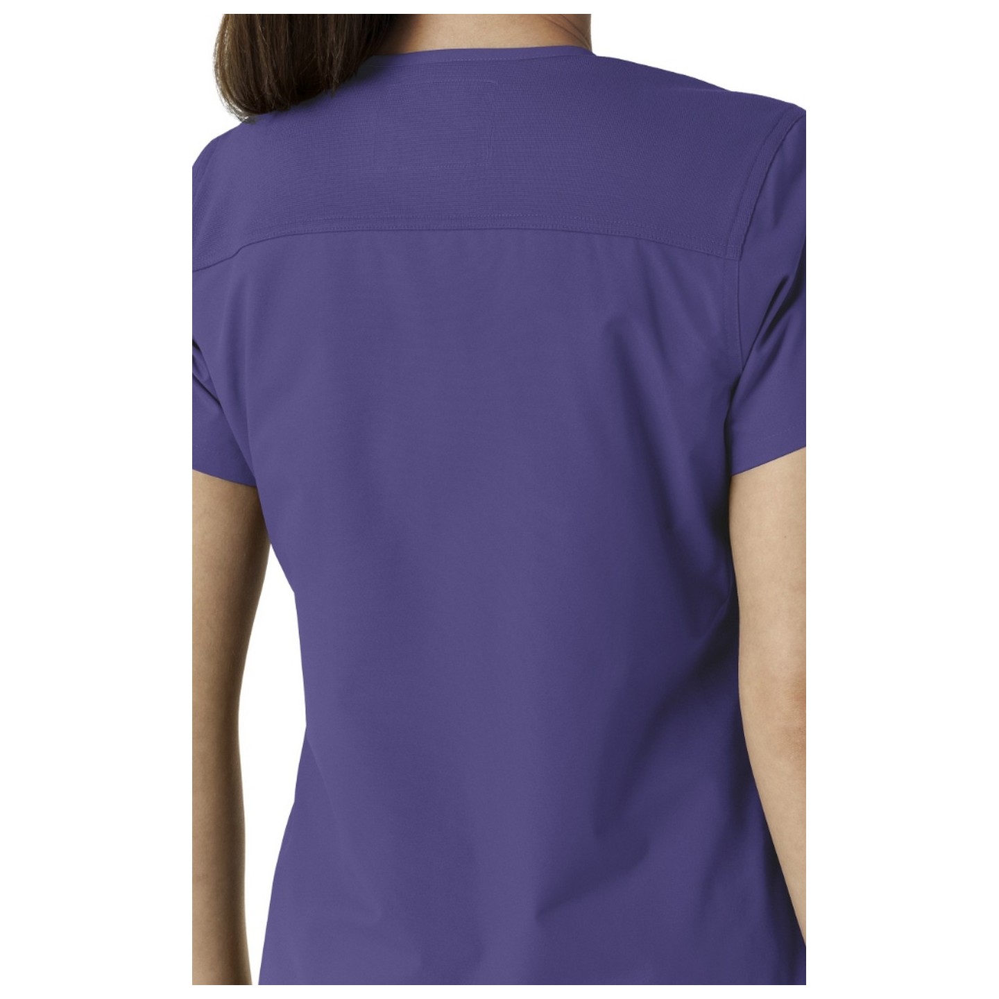 C12313 Carhartt Force Essentials V-Neck Top with Knit Side Panels