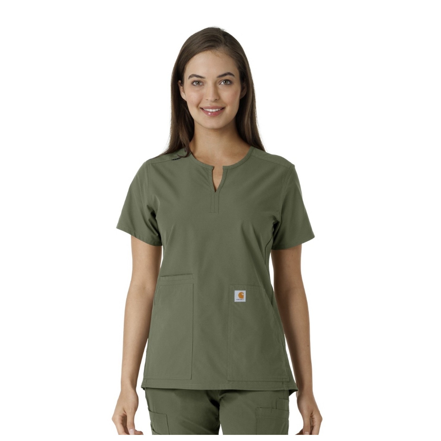 C12413 Carhartt Force Essentials Tunic à Encoche et Panneaux en Maille