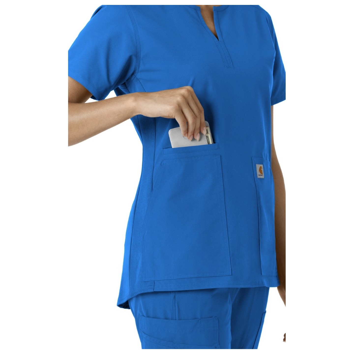 C12413 Carhartt Force Essentials Tunic à Encoche et Panneaux en Maille