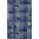 C13414 Carhartt Haut Imprimer à Col en V avec 4 Poches - Faithful Friends Navy