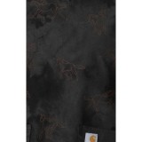 C13414 Carhartt Haut Imprimer à Col en V avec 4 Poches - Misty Ride Black