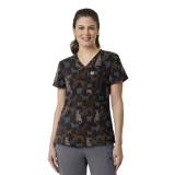 C13014 Carhartt Force Cross-Flex Print Tuck-In Top - Heartwarming Hounds