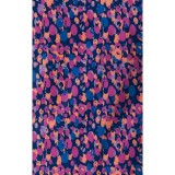 6267 WINK Haut Imprimé à Manches Dolman avec Col en Y -  Painted Dots Navy