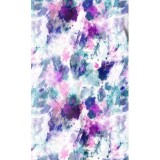 6267 WINK Haut Imprimé à Manches Dolman avec Col en Y - Futuristic Floral