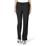 5155 W123 de WonderWink Pantalon double cargo à devant plat pour femmes