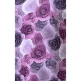 6267 WINK Dolman Y-Neck Print Scrub Top - Grace Bouquet