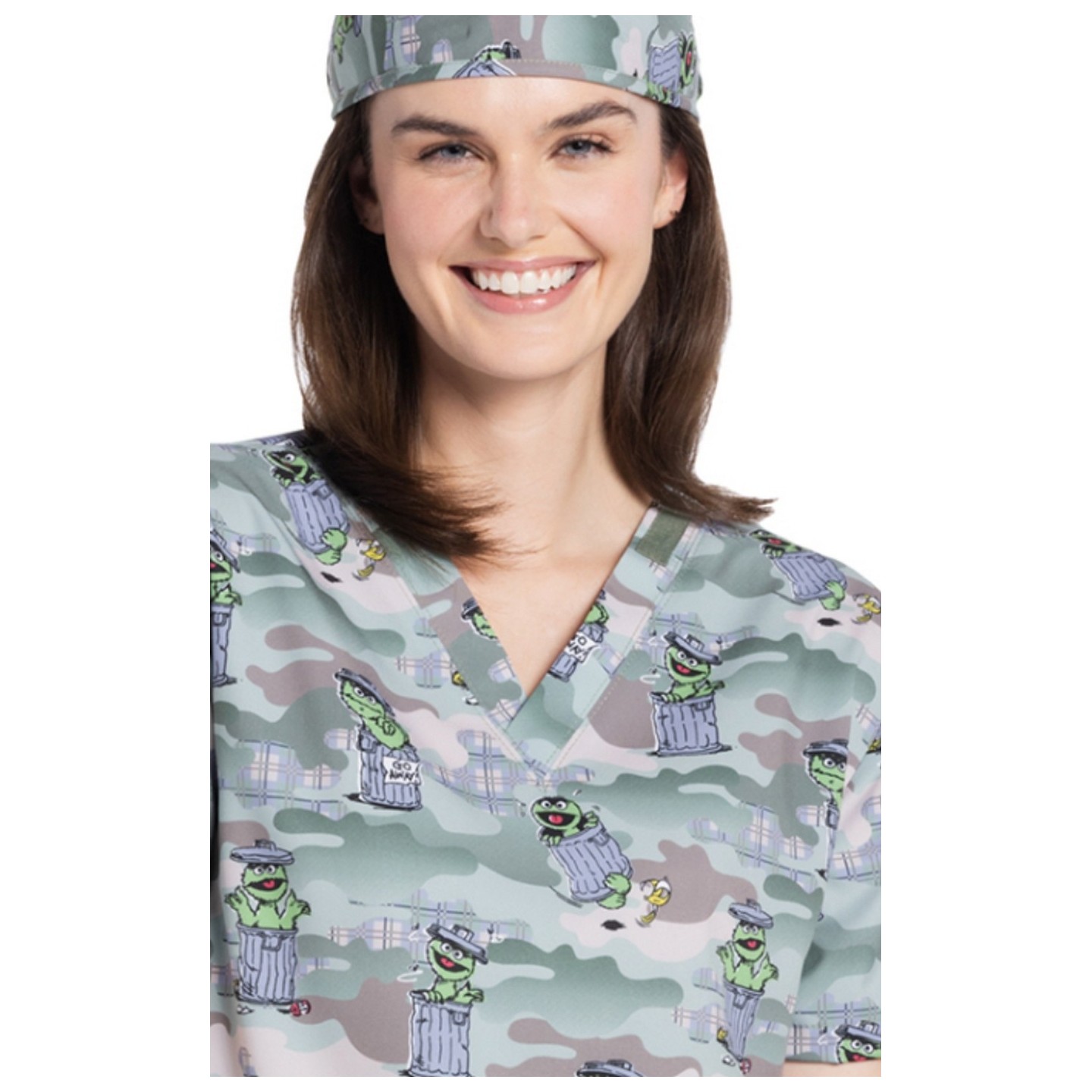 TF728 Tooniforms Haut Unisexe à Col en V avec 2 Poches par Cherokee Uniforms - Grouchy Pants