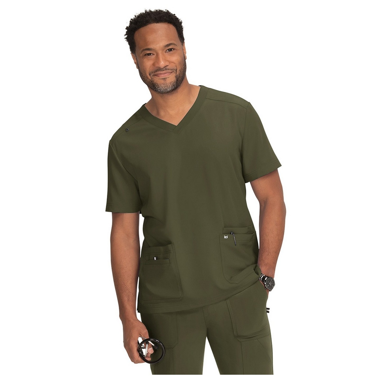 672 koi Next Gen Men's Free To Be Scrub Top 