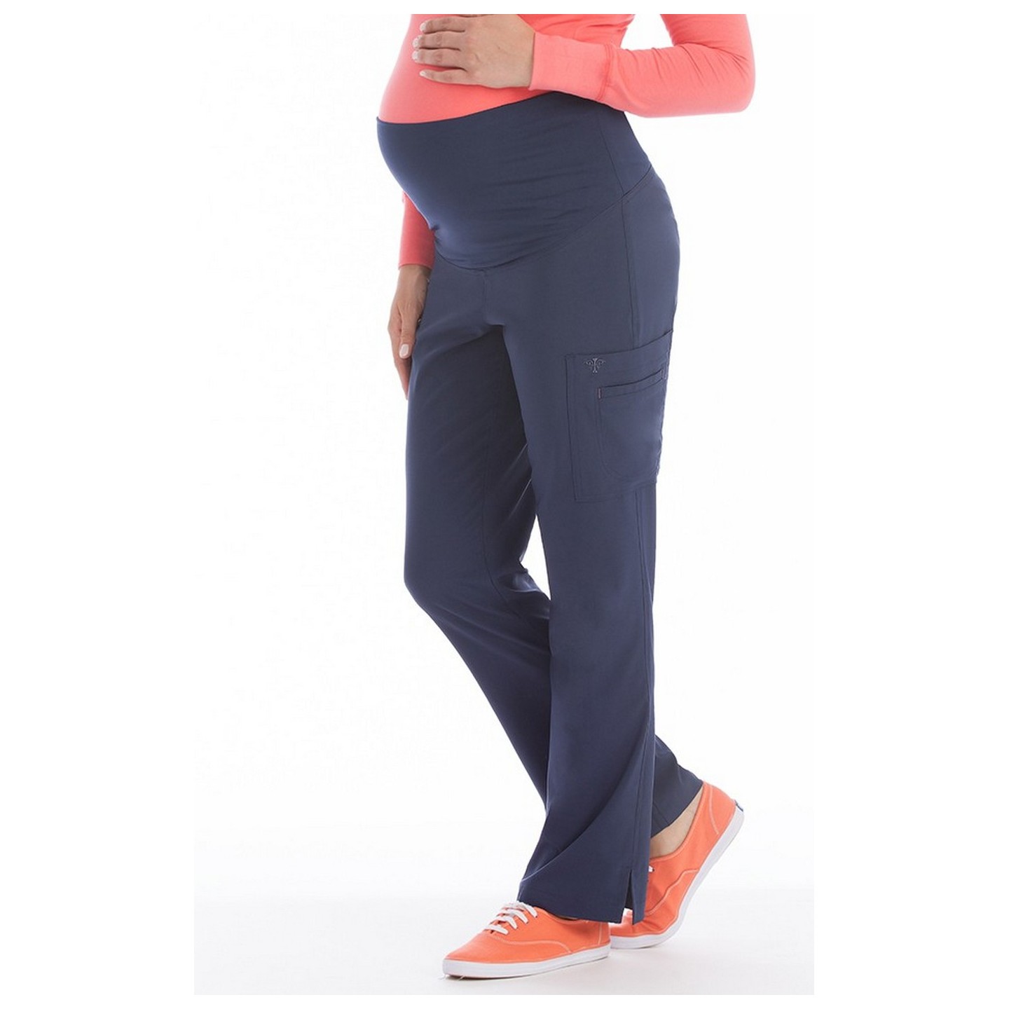 8727 Med Couture Plus One Pantalon de toilette de maternité - Navy