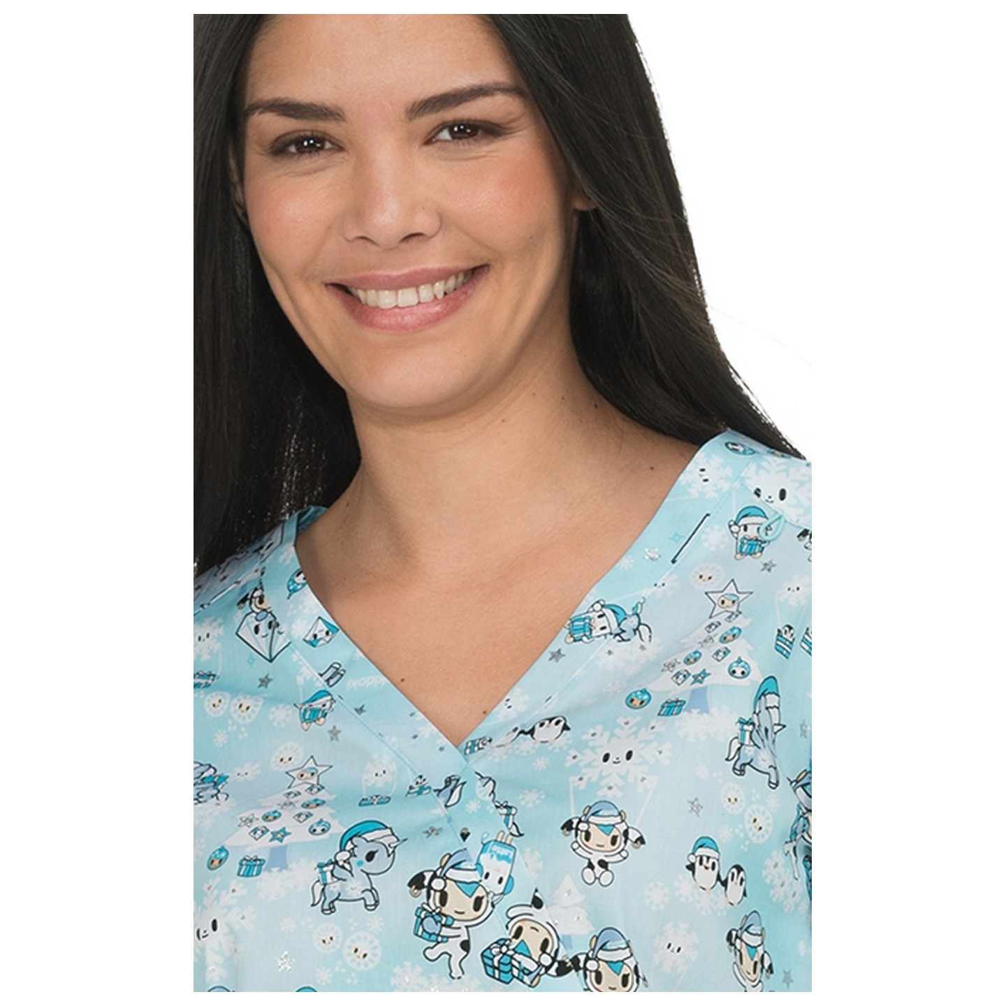 289TKD koi Stretch Luna tokidoki Top imprimé: Snowy tokidoki