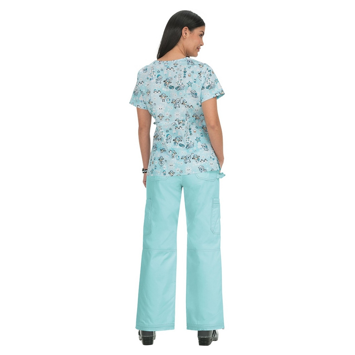 289TKD koi Stretch Luna tokidoki Top Print: Snowy tokidoki