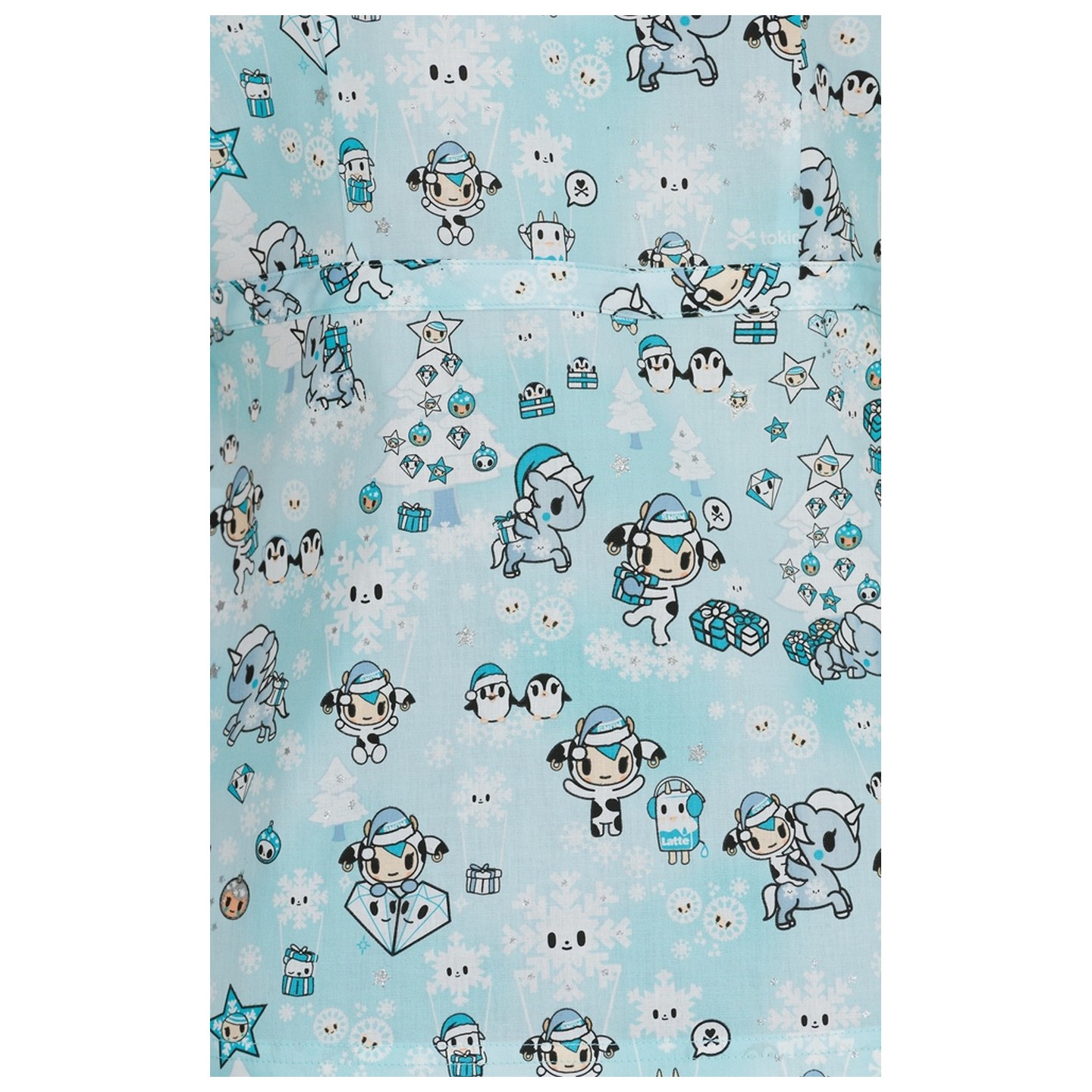 289TKD koi Stretch Luna tokidoki Top Print: Snowy tokidoki