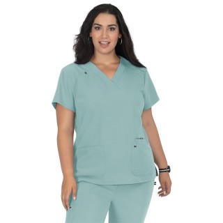 1019 koi Next Gen Hustle and Heart 3 Pocket Scrub Top