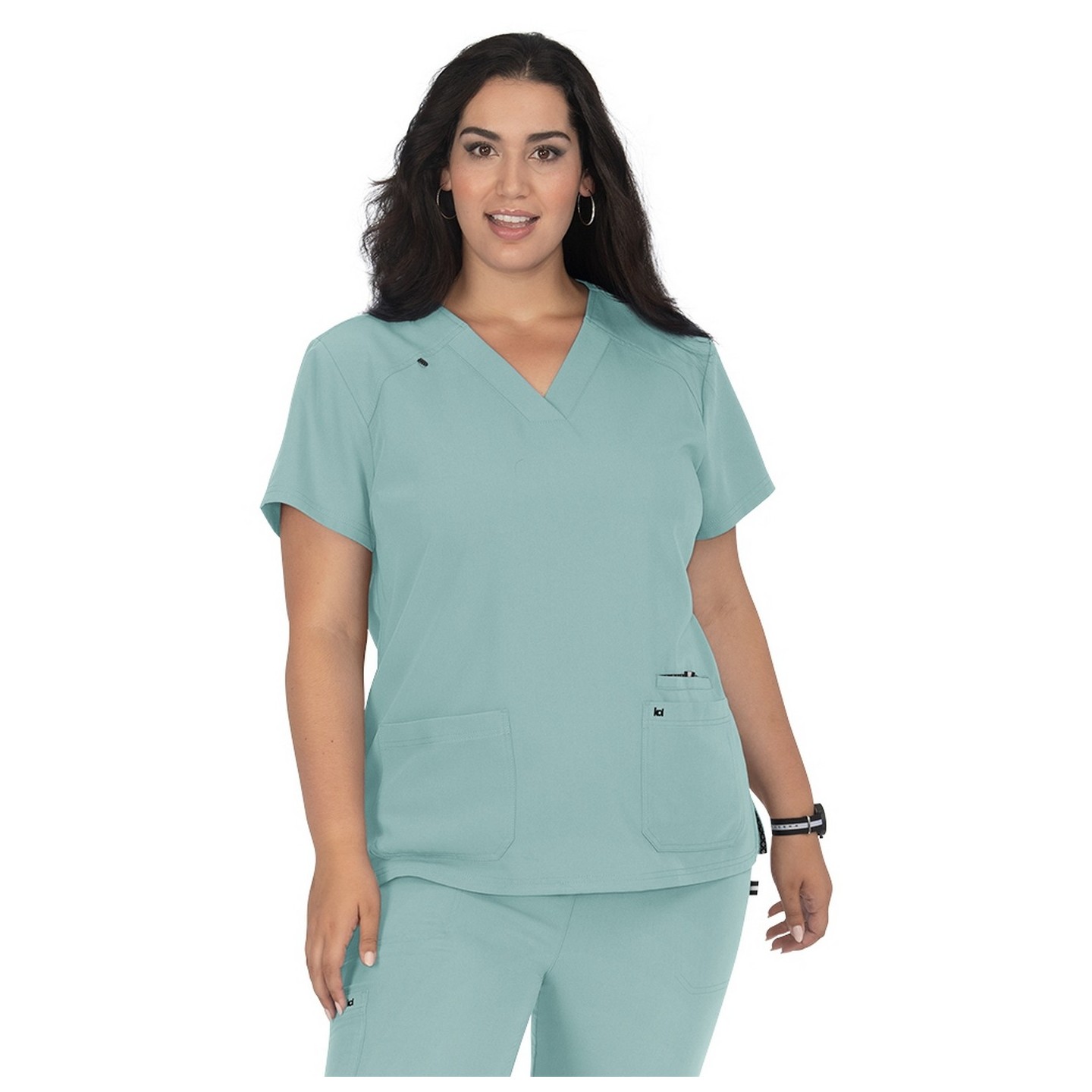 1019 koi Next Gen Hustle and Heart 3 Pocket Scrub Top