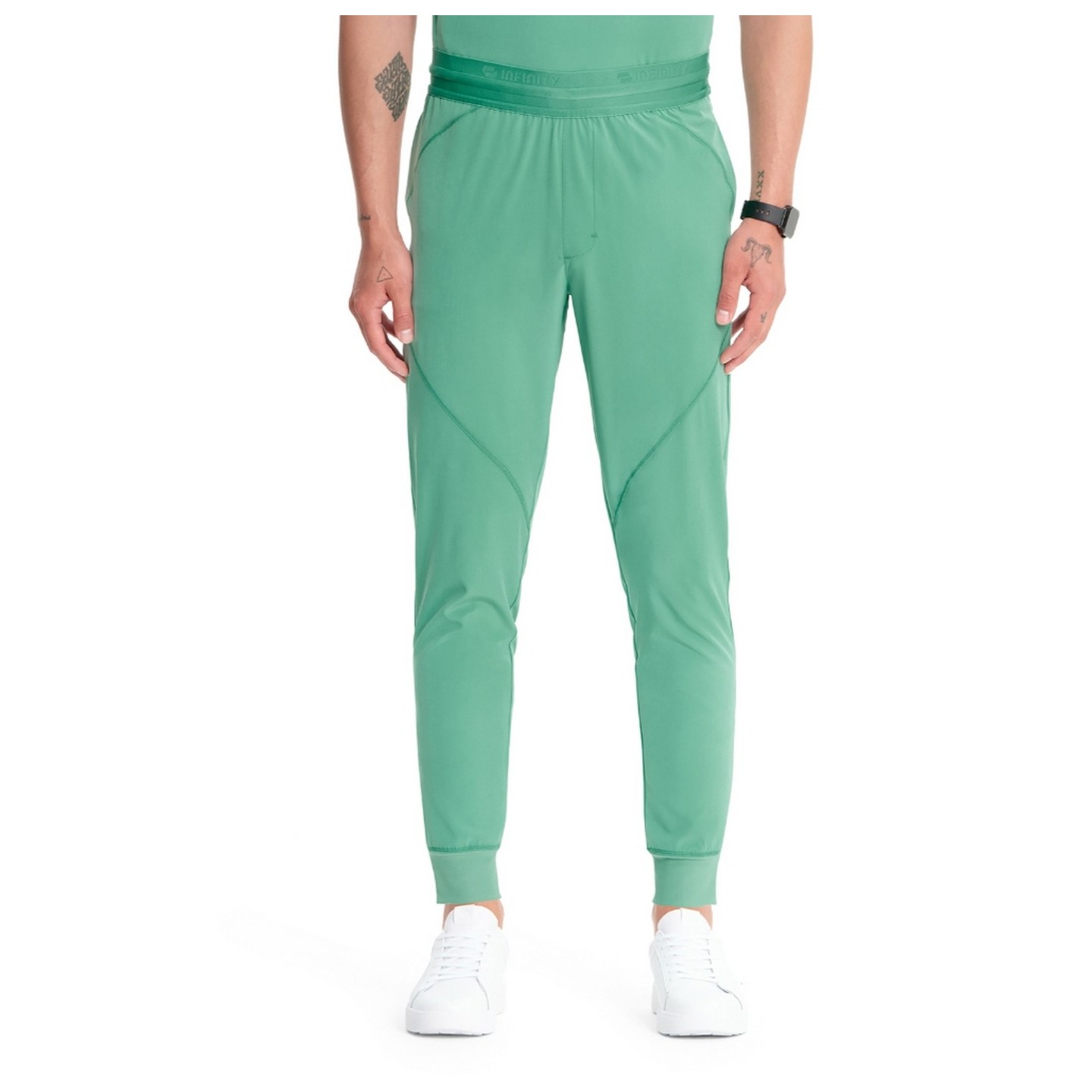 IN204A GNR8 Jogger pour Hommes à Jambe Zippée et 4 Poches par Infinity