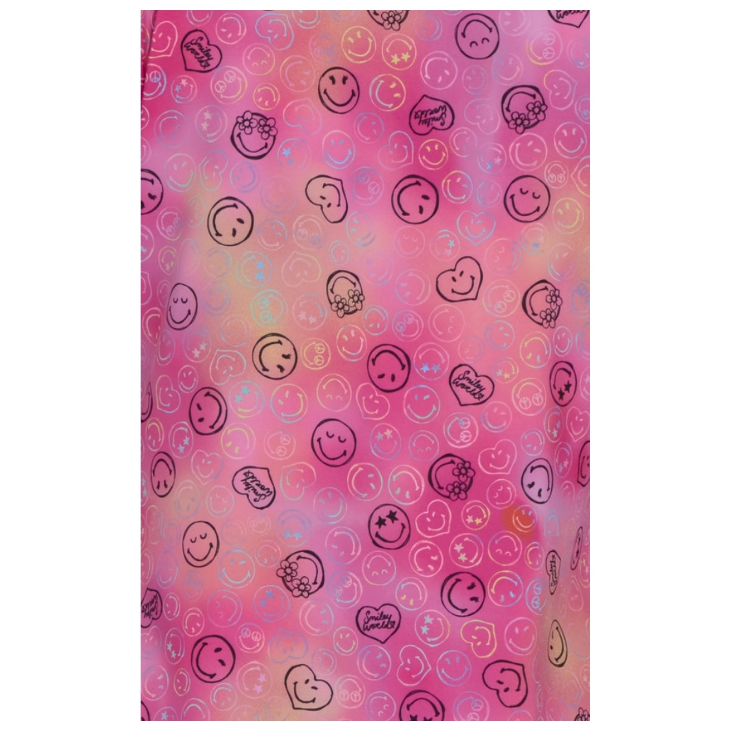 S103PR Smiley World Haut 'Amazed' Imprimer avec Poche au Poitrine par koi - Lovely Smile