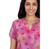 S103PR Smiley World Amazed Tuckable Print Top by koi - Lovely Smile