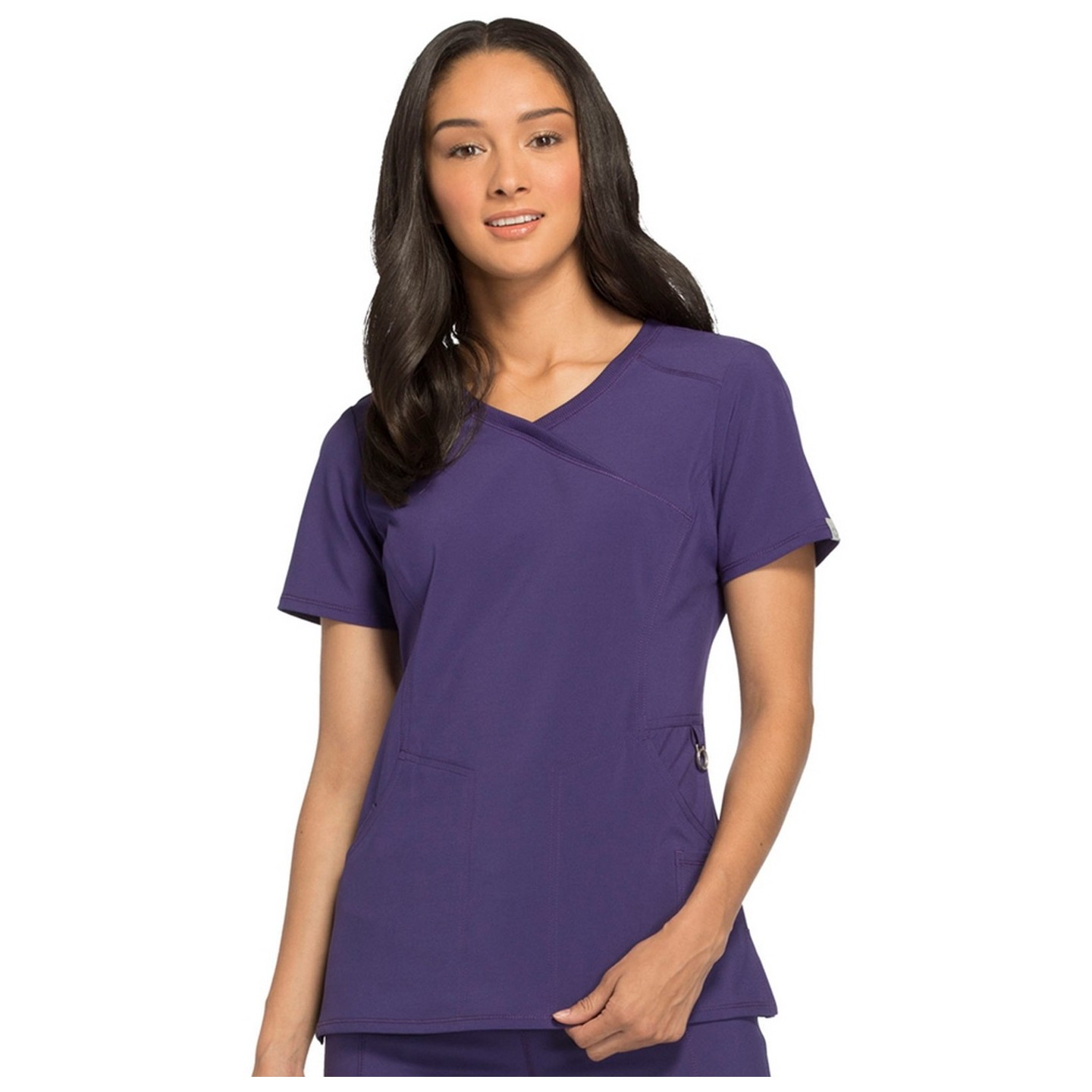 Mock Wrap Top - Cherokee Infinity - Antimicrobial
