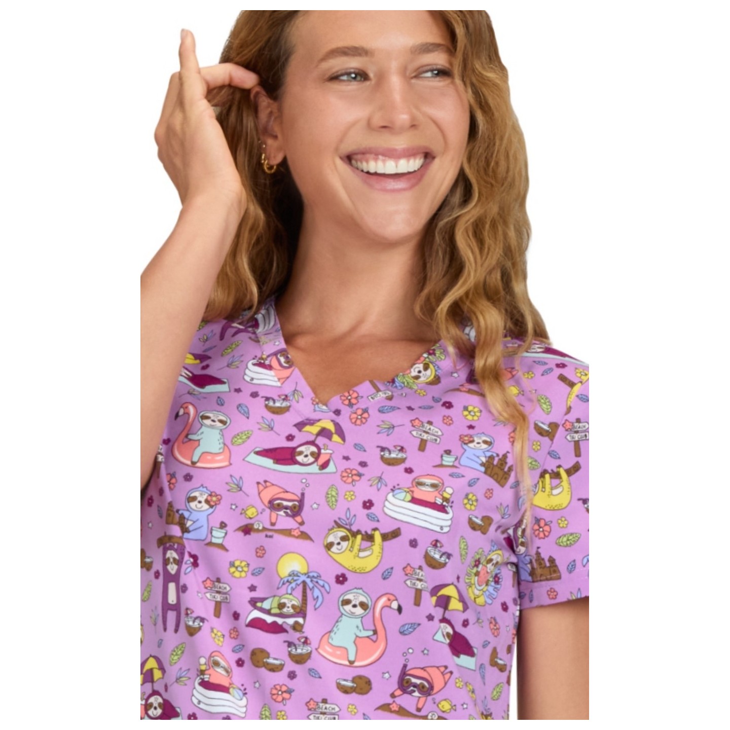 384PR Basics Haut Leslie Imprimer par koi - Sloth