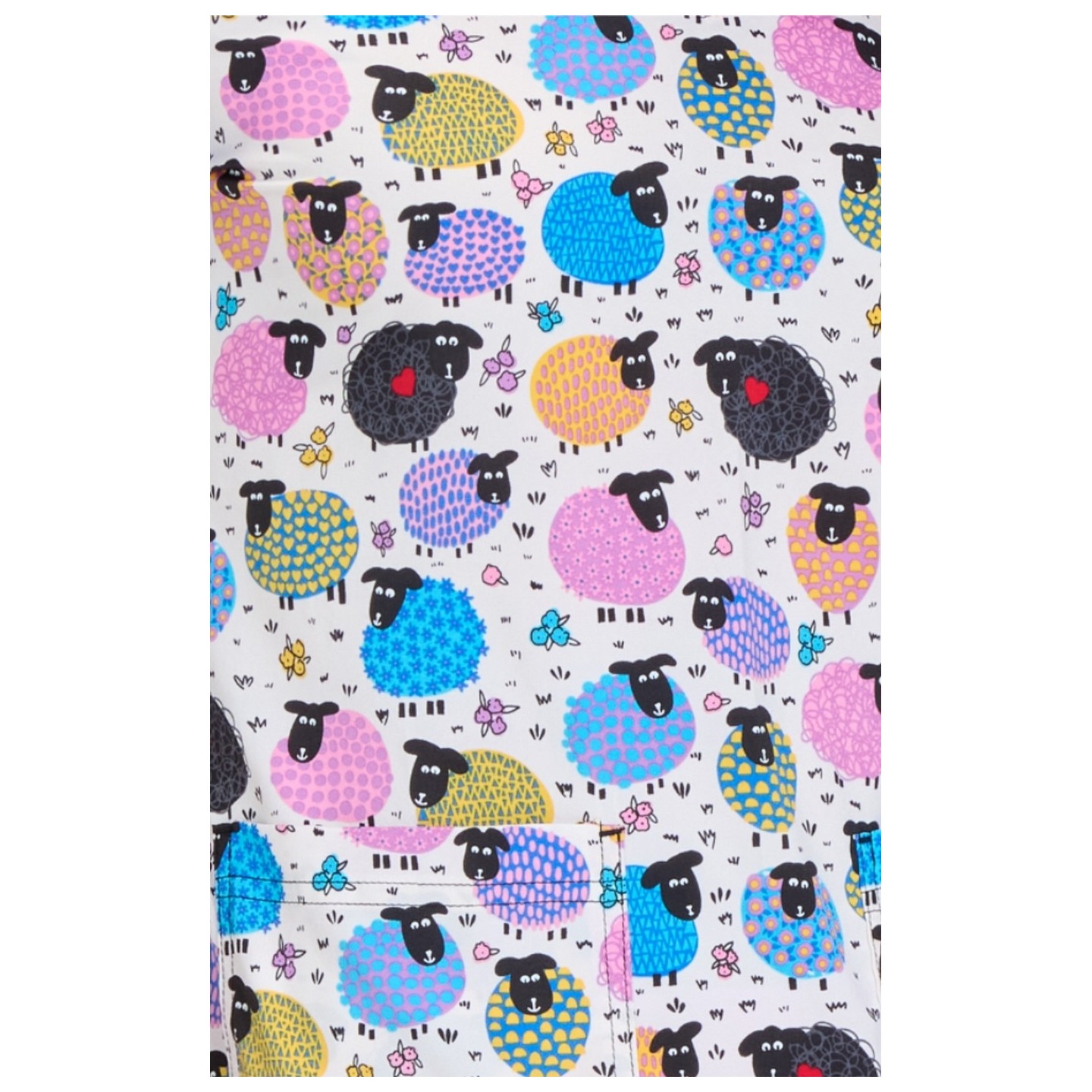 1122PRA koi Artist Series Limited Edition Rosalie Top - Find the Black Sheep