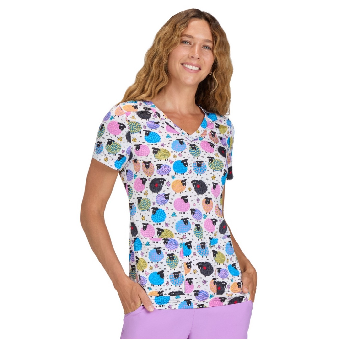 1122PRA koi Artist Series Limited Edition Rosalie Top - Find the Black Sheep