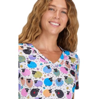 1122PRA koi Artist Series Limited Edition Rosalie Top - Find the Black Sheep