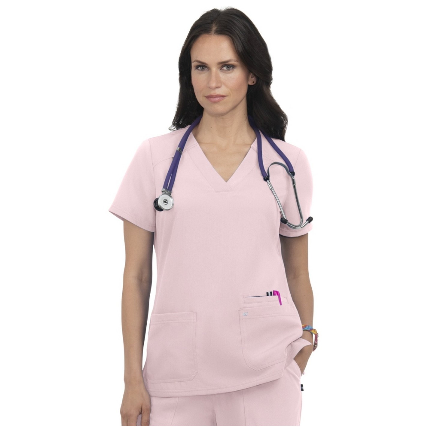 1019 koi Next Gen Hustle and Heart 3 Pocket Scrub Top