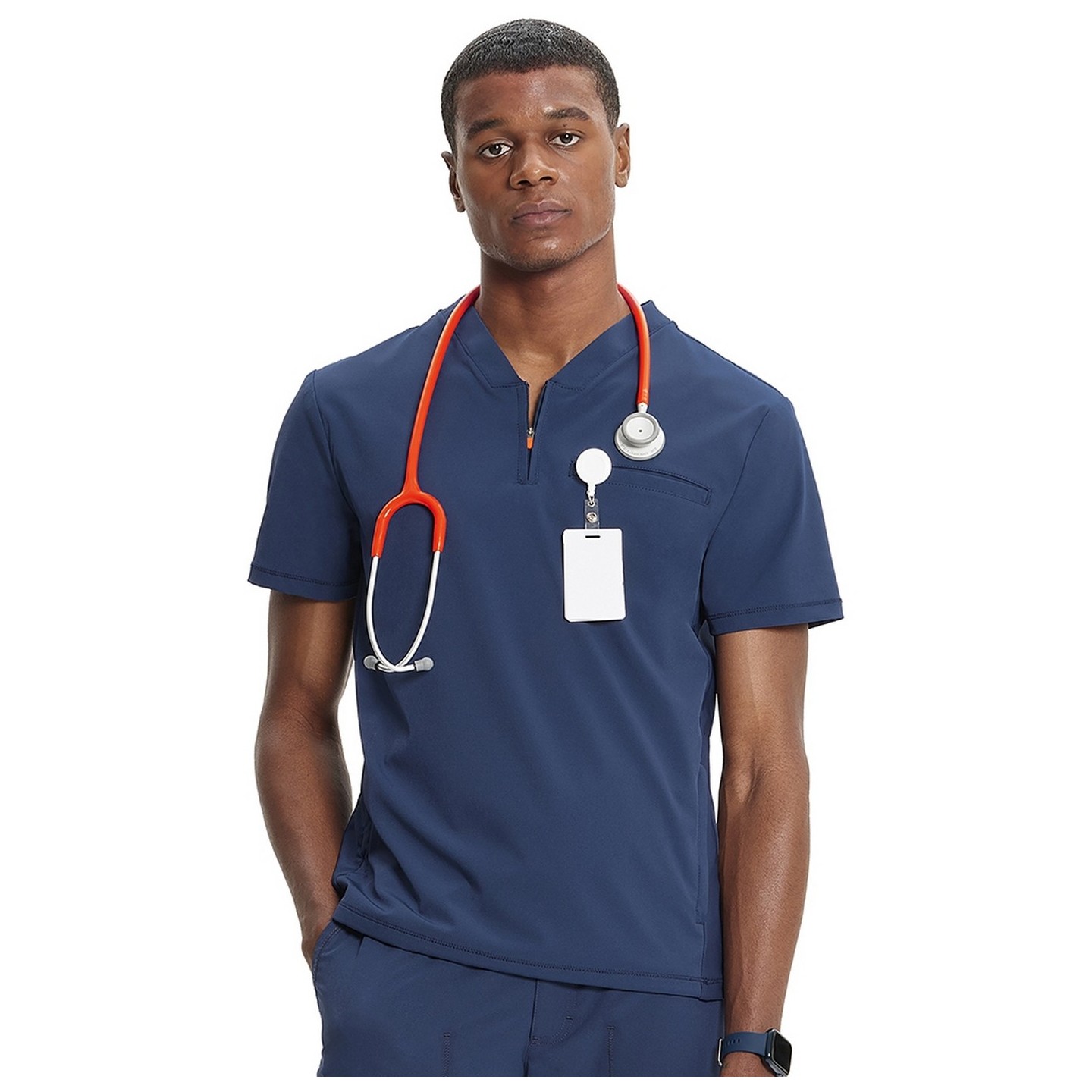 IN702A GNR8 Men's 3 Pocket Zip Neck Top by Infinity