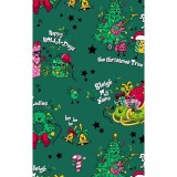 CK321 Cherokee Genuine Snap Front Warm Up Print Jacket - Sleigh My Name