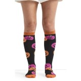 Print Support Happy Pumpkins Chaussettes de Compression Moyen Gradué pour Femmes par Cherokee
