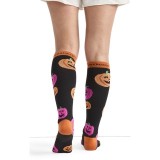 Print Support Happy Pumpkins Chaussettes de Compression Moyen Gradué pour Femmes par Cherokee