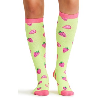 Print Support Strawberry Patch Chaussettes de Compression Moyen Gradué pour Femmes par Cherokee