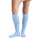 LX Support Outer Space Unisex Medium Compression Knee High Socks with Arch Support by Cherokee