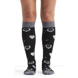 LX Support Tools Of Love Chaussettes Unisexe Moyenne Compression Hauteur des Genoux avec Arch Support par Cherokee