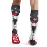 Print Support Santa Smiles Chaussettes de Compression Moyen Gradué pour Hommes par Cherokee