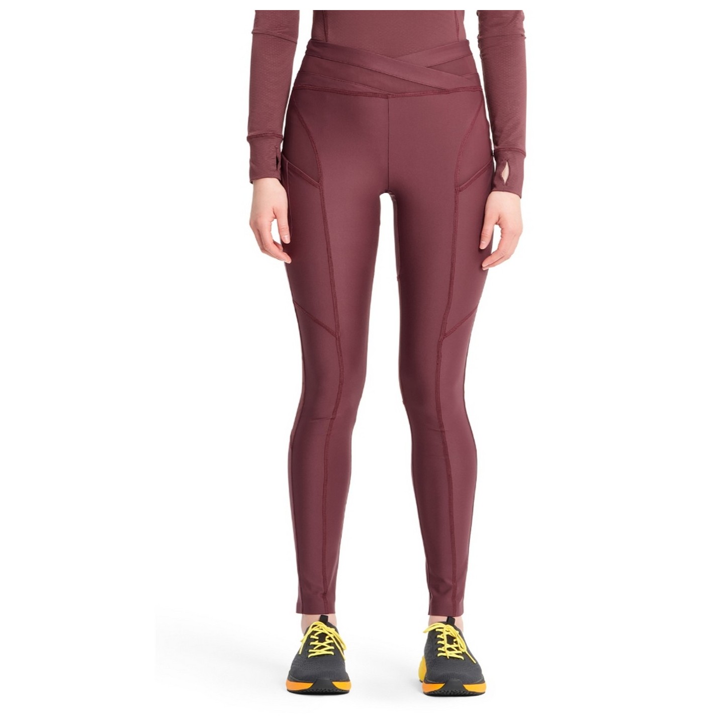 IN106A Kinetic High Rise 3 Pocket Knit Legging by Infinity